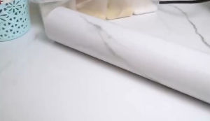 DUNIA-PROMO TERMURAH: Wallpaper Stiker Dapur & Kamar Mandi Anti Air Minyak dan Api Motif Marmer Marble Glossy Uk 60cm X300cm