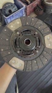 แผ่นครัช ผ้าผสมทองแดงสลับทองแดงก้อน Toyota Vigo Champ/Smart 3.0/2.5 ขนาด 11“ 21ฟัน