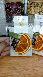 ชาส้มกุหลาบ ชาผลไม้ หอมสดชื่นผ่อนคลาย มีวิตามินซีบำรุงผิว มีถุงกรองชาแถมในซอง