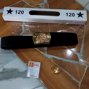 sabuk korpri + pin korpri ikat pinggang korpi free pin