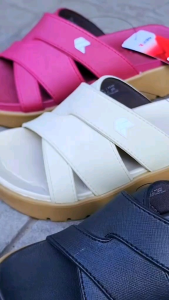 SIZE36-39 KITO รองเท้าแบบสวมของแท้ ส้น2นิ้ว ใส่ได้เดินง่ายสบาย พื้นนิ่ม รหัสAW4W