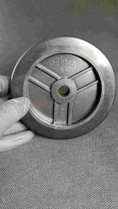 Roda Kompresor Tank Wheel Rubber Diameter 45 Inch