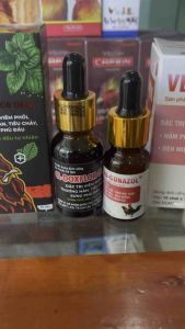 2 chai chuyên trị hen khẹc khò khè nấm đẹn nấm nội tạng dùng cho gà đá.