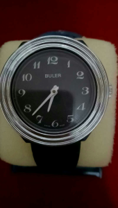 BULER Manual Winding Watch Jam Tangan Manual Winding Jam Tangan Analogue Besar Jam Tangan Dial 40 Mm Jam Tangan Metal Strap Jam Tangan Warna Hitam - Lazada
