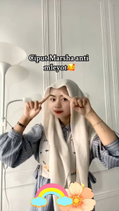Ciput Marsha Anti Tembem & Aksesoris Hijab Marshainner