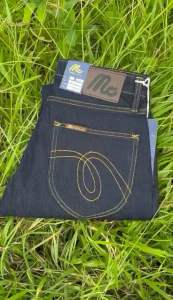 กางเกงยีนส์ผู้ชายผ้ายืดทรงกระบอกเล็ก มี5สี เอว 28.42