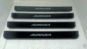 Sillplate Samping Mobil Avanza 22 Datar Hitam Non LED