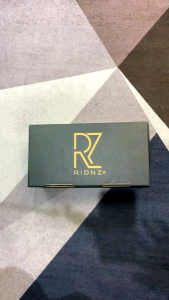 RIONZ - Roben Black - Sepatu Formal Pantofel Pria Tali Hitam Kantor