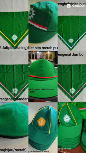 Topi HW (bordir) melati