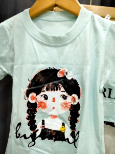 5-10 YEARS Girls Clothes Set Korean Style Fashion Cute Clothes Set Cotton