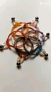 Paket 6 Kalung Kucing Tali Perusik Lonceng 12mm Varian Random