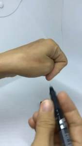 Bút định hình môi mày mí V5 (bút vẽ dáng môi mày mí) phun xăm