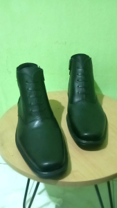 sepatu pdh pria kulit sapi / sepatu pdh dinas TNI/polri security