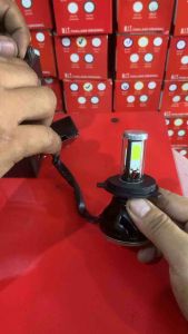 Durable LED Lighting: White LED Headlights for C6 H4