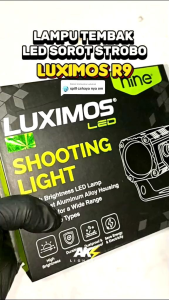 LAMPU TEMBAK PREMIUM MINI LASER & WATERPROOF 40W