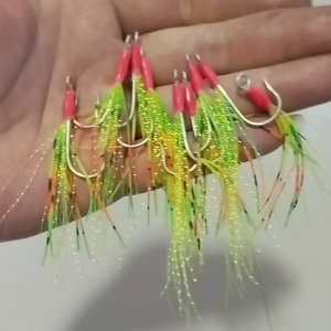 umpan sabiki glow in the dark kail size 10