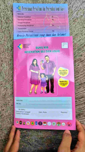 Buku kia 2023 gratis Stiker P4K Edisi terbaru Cover Glossy