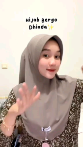 Bergo Hamidah: Jersey Hijab Bergo Sekolah Olahraga Polos Kerudung