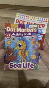 EducratePH Dot Marker Activity Book for Kids – 24 (Animals / Sea Life)
