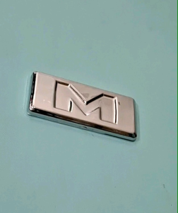 Emblem M Chrome Timbul Untuk Daihatsu