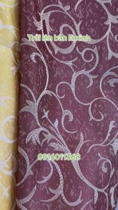 Khăn trải bàn gấm bố 2 mặt