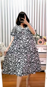 HAYZA DAILY DRESS KANCING BUSUI - DRESS TIARA SHADOW - DASTER BALI MOTIF PREMIUM HAYZA WEAR