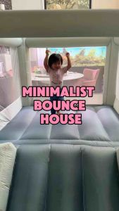 BAMBINA INFLATABLE BOUNCE HOUSE MINIMALIST OUTDOOR PLAY HOUSE