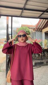 Keyla oneset Knit Hornet | tebal | premium Best seller| setelan Wanita Termurah