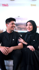 NIBRAS RAYYA SERIES 2026 DANDIA BLACK SARIMBIT KELUARGA TERBARU TERLARIS ORIGINAL