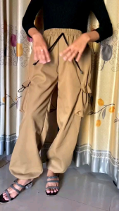 CELANA CARGO SERUT PANTS WANITA REMAJA/CELANA WANITA HIGWAIST/CELANA CEWEK STLYE