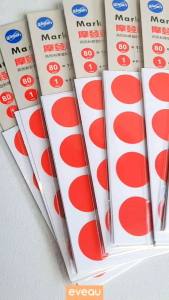 Stiker Bulat Dot Sticker & Label Diameter 2 cm