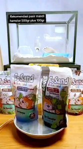 PASIR MANDI WANGI HAMSTER TOSAND 500 GR《APHG#2》