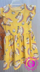 Cinnamoroll Dress for Kids Girls: Cotton Spandex Clothing Cute Design