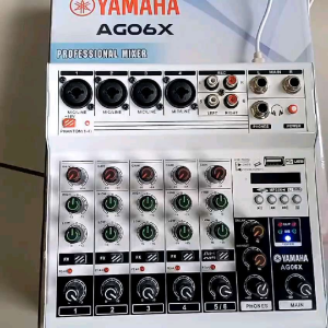 MIXER YAMAHA AG06X MIXER 6 CHANNEL AG 06 X