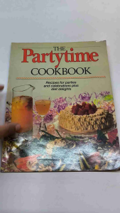 The Party time Cookbook | old unused book | cookbook