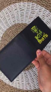 Dompet pria pendek standar kulit sintetis miniso boys skate