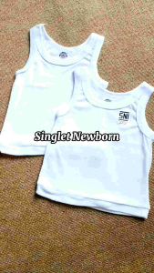 SNI Singlet Bayi Baru Lahir Murah Lembut Halus Laki Laki Perempuan Kaos Dalam Baby Newborn Kutung