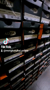 เสียงกล่อง ผู้ชาย 7F13-M ดำ SIZE35-45 ADDACHAO รองเท้า งานตลาดนัด