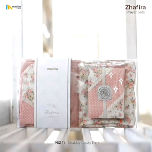 Mukena Set dgn Alquran Kemasan Mika Seserahan Prayet Set Pink
