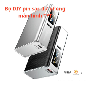 Box sạc dự phòng 10000mah 225w Type C sạc điện thoại siêu nhanh nhỏ gọn( không kèm pin)