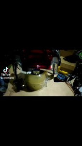 Stoplamp Lampu belakang Model Custom Lazy Running welcome