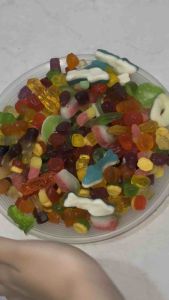 TERMURAH!! Permen grosir import / gummy candy fruit halal mix / campuran 1 kg