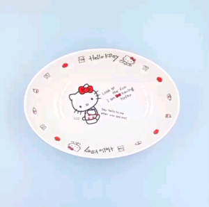 Piring Saji Import Sanrio Melamin & Piring Lauk Melody Cinnamoroll