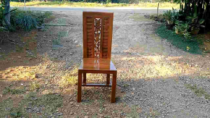 Kursi Makan Kepang Kayu Jati