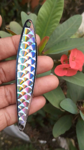 SPOON TIPE S MODEL CORAK SISIK BERAT 40grm TANPA KAIL TRIBLE HOOK