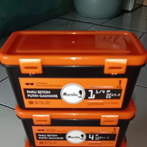 paku beton putih galvanis