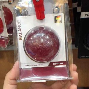Kettler Round Gell Ball 60mm Clear Burgundy 122-000 100% original seperti gambar