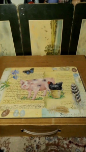 Authentic ceramic teapot with teacup handpainted Set 21 Pieces