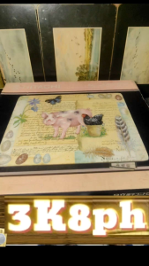 Authentic ceramic teapot with teacup handpainted Set 27 Pieces