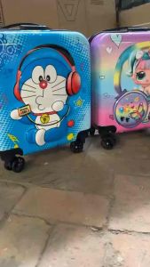 Kid Cartoon Luggage Spiderman Trolley Case Pin Lock Suitcase Hand Carry Travel Bag